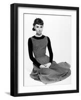 Audrey Hepburn. "Sabrina Fair" 1954, "Sabrina" Directed by Billy Wilder-null-Framed Photographic Print