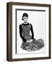 Audrey Hepburn. "Sabrina Fair" 1954, "Sabrina" Directed by Billy Wilder-null-Framed Photographic Print