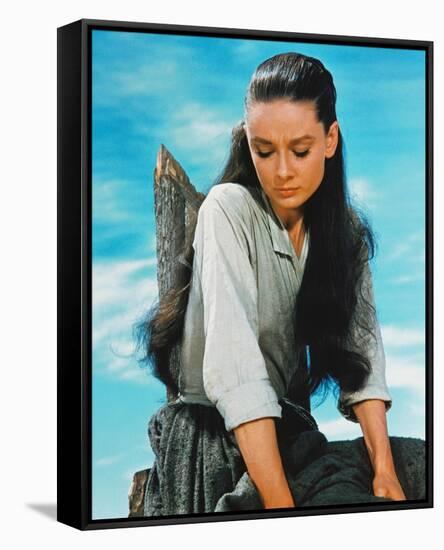 Audrey Hepburn, The Unforgiven (1960)-null-Framed Stretched Canvas