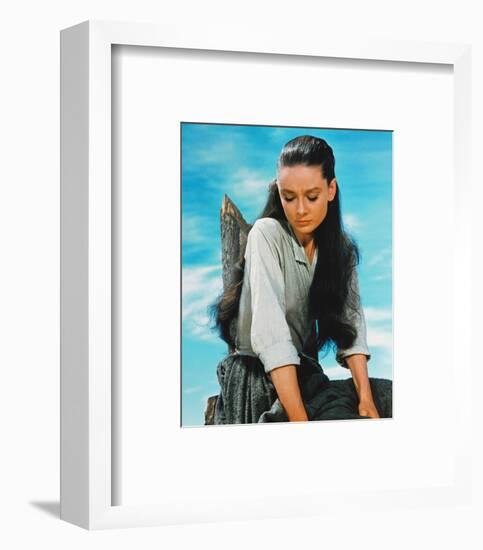 Audrey Hepburn, The Unforgiven (1960)-null-Framed Photo