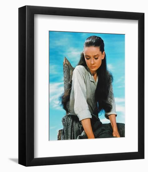 Audrey Hepburn, The Unforgiven (1960)-null-Framed Photo