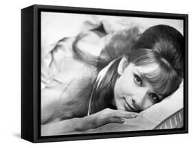 Audrey Hepburn. "Together In Paris" 1964, "Paris-when It Sizzles" Directed by Richard Quine-null-Framed Stretched Canvas