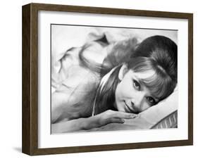 Audrey Hepburn. "Together In Paris" 1964, "Paris-when It Sizzles" Directed by Richard Quine-null-Framed Photographic Print