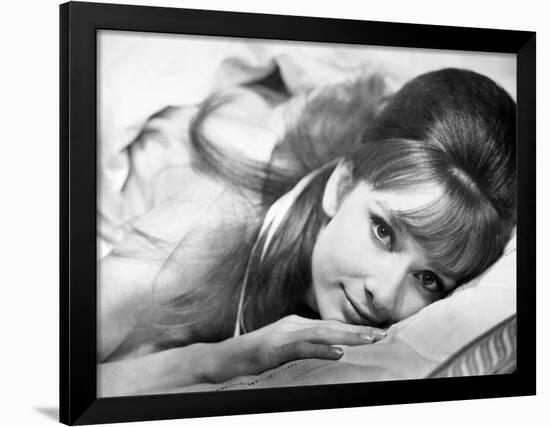 Audrey Hepburn. "Together In Paris" 1964, "Paris-when It Sizzles" Directed by Richard Quine-null-Framed Photographic Print