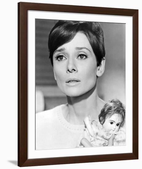 Audrey Hepburn, Wait Until Dark (1967)-null-Framed Photo