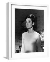 Audrey Hepburn Wait Until Dark White Sweater-Movie Star News-Framed Photo