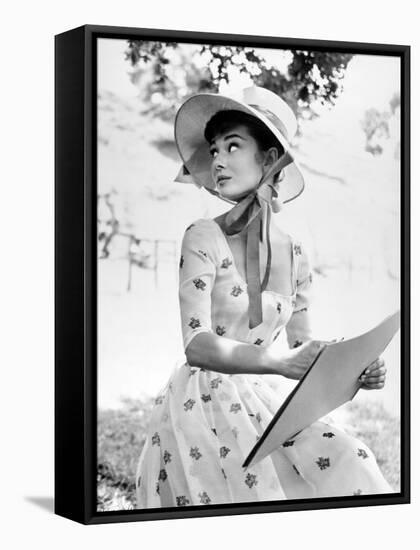 Audrey Hepburn. "War And Peace" 1955, Directed by King Vidor-null-Framed Stretched Canvas