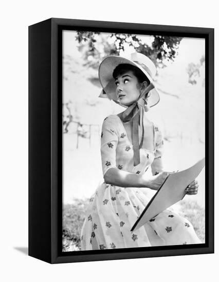 Audrey Hepburn. "War And Peace" 1955, Directed by King Vidor-null-Framed Stretched Canvas