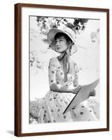 Audrey Hepburn. "War And Peace" 1955, Directed by King Vidor-null-Framed Photographic Print