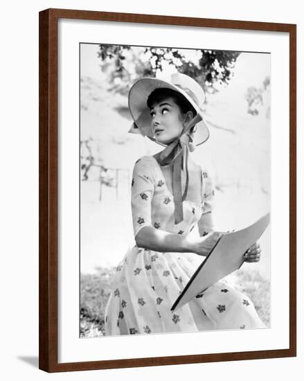 Audrey Hepburn. "War And Peace" 1955, Directed by King Vidor-null-Framed Photographic Print