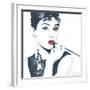 Audrey Hepburn-Bob Celic-Framed Art Print