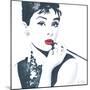 Audrey Hepburn-Bob Celic-Mounted Art Print