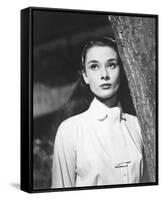 Audrey Hepburn-null-Framed Stretched Canvas