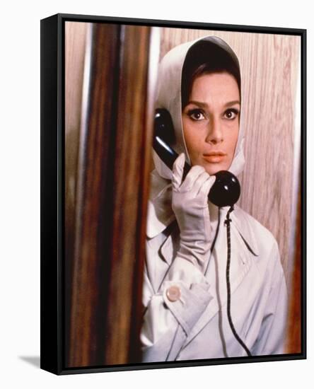 Audrey Hepburn-null-Framed Stretched Canvas