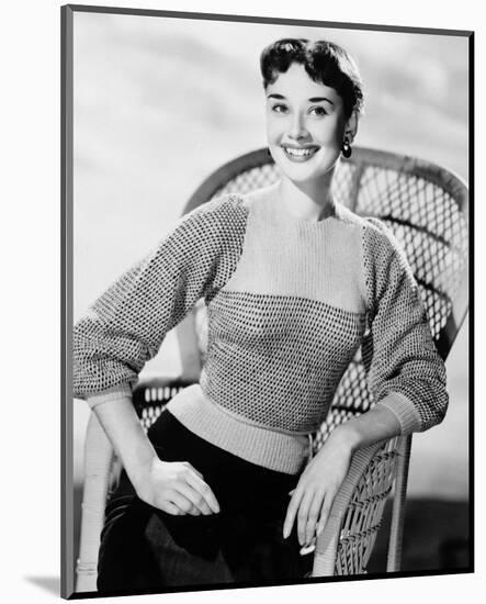 Audrey Hepburn-null-Mounted Photo