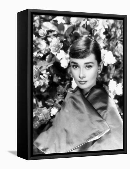 Audrey Hepburn-null-Framed Stretched Canvas