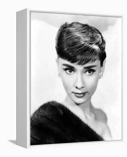 Audrey Hepburn-null-Framed Stretched Canvas