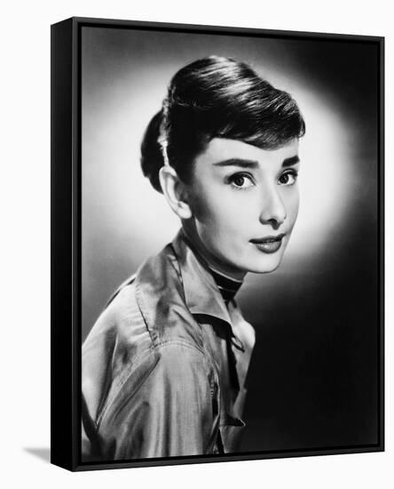 Audrey Hepburn-null-Framed Stretched Canvas