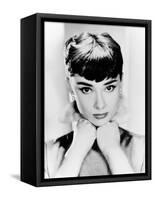 Audrey Hepburn-null-Framed Stretched Canvas