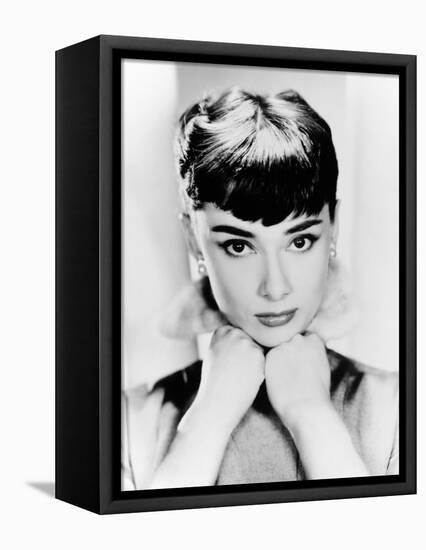 Audrey Hepburn-null-Framed Stretched Canvas