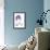 Audrey Hepburn-Cristian Mielu-Framed Art Print displayed on a wall