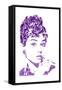 Audrey Hepburn-Cristian Mielu-Framed Stretched Canvas