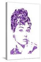 Audrey Hepburn-Cristian Mielu-Stretched Canvas