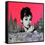 Audrey Hepburn-Anne Storno-Framed Stretched Canvas