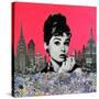 Audrey Hepburn-Anne Storno-Stretched Canvas