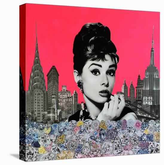 Audrey Hepburn-Anne Storno-Stretched Canvas