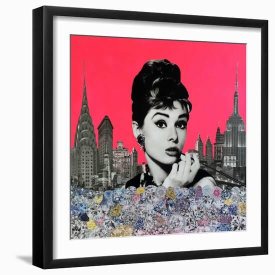 Audrey Hepburn-Anne Storno-Framed Giclee Print