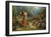 Audrey's Toilet, 1897-Arthur Hughes-Framed Giclee Print