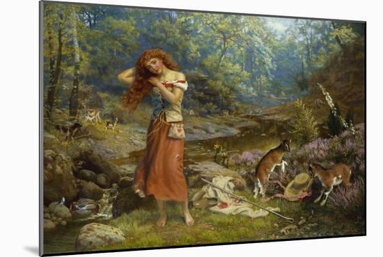 Audrey's Toilet, 1897-Arthur Hughes-Mounted Giclee Print