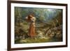 Audrey's Toilet, 1897-Arthur Hughes-Framed Giclee Print