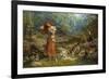 Audrey's Toilet, 1897-Arthur Hughes-Framed Giclee Print