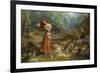 Audrey's Toilet-Arthur Hughes-Framed Giclee Print