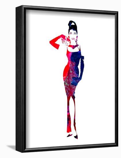 Audrey Watercolor II-Lana Feldman-Framed Art Print