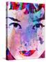Audrey Watercolor-Anna Malkin-Stretched Canvas