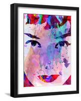 Audrey Watercolor-Anna Malkin-Framed Art Print