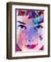 Audrey Watercolor-Anna Malkin-Framed Premium Giclee Print