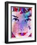 Audrey Watercolor-Anna Malkin-Framed Premium Giclee Print