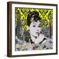 Audrey yellow-Anne Storno-Framed Giclee Print