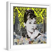 Audrey yellow-Anne Storno-Framed Giclee Print