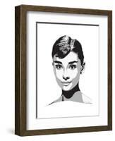 Audrey-Emily Gray-Framed Giclee Print