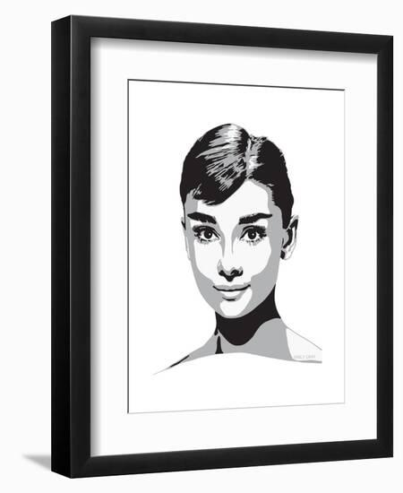 Audrey-Emily Gray-Framed Giclee Print