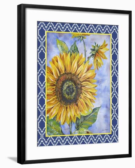 Audreys Sunflower-Jean Plout-Framed Giclee Print