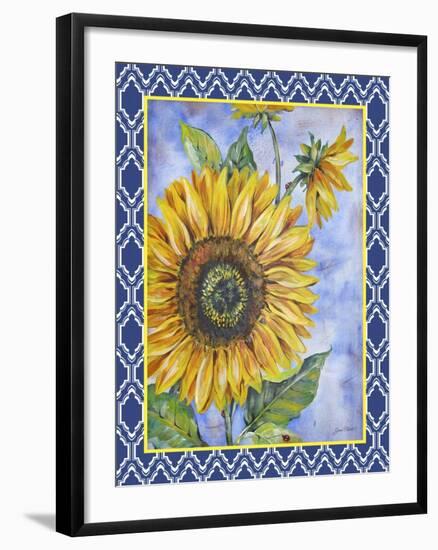 Audreys Sunflower-Jean Plout-Framed Giclee Print