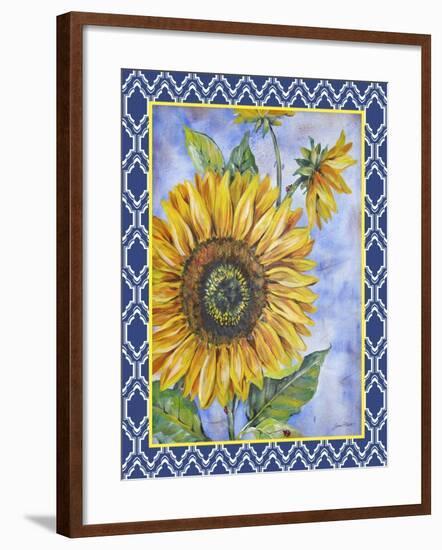 Audreys Sunflower-Jean Plout-Framed Giclee Print