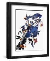 Audubon: Blue Jay-John James Audubon-Framed Premium Giclee Print