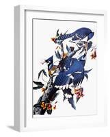 Audubon: Blue Jay-John James Audubon-Framed Giclee Print